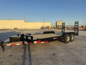 2024 Equipment Trailer, 7x20, 14000 Lbs Trailer, 7 Ton Trailer, Skid Steer Trailer, Bobcat Trailer, Traile, Truck,