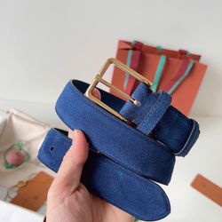 Loro Piana Men’s Belt With Box 2026 New 