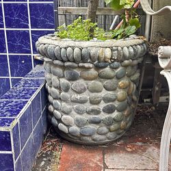 Cement Outdoor Planter 
