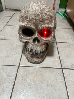 Skull light up head