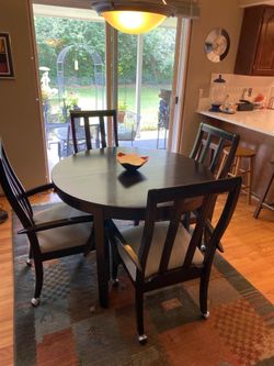 Dining table with 4 chairs