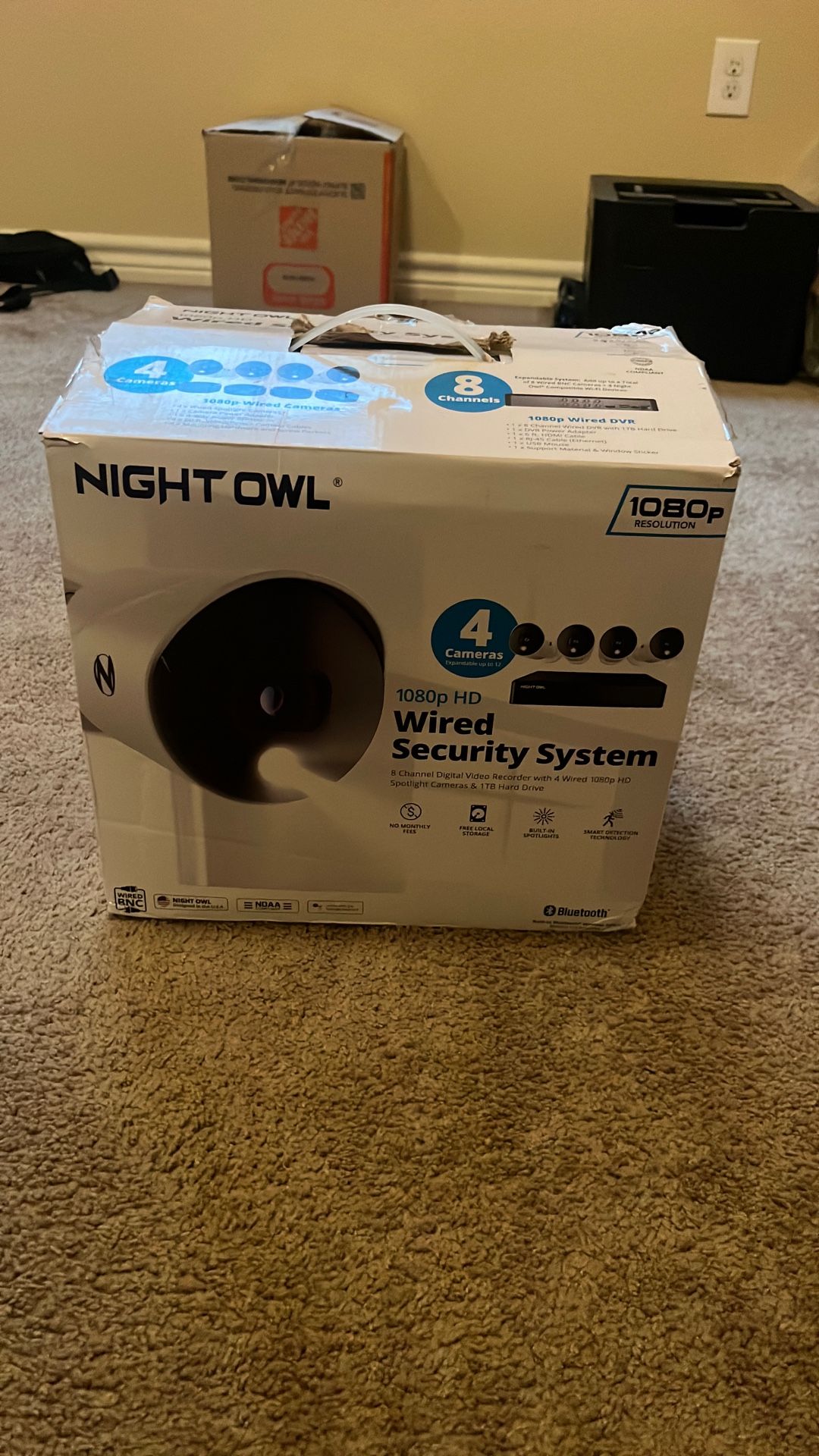 Night Owl Wired Security System 4 Cameras