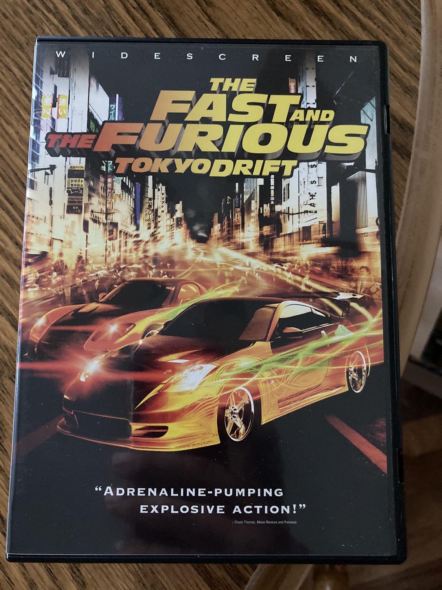 Fast and furious DVD