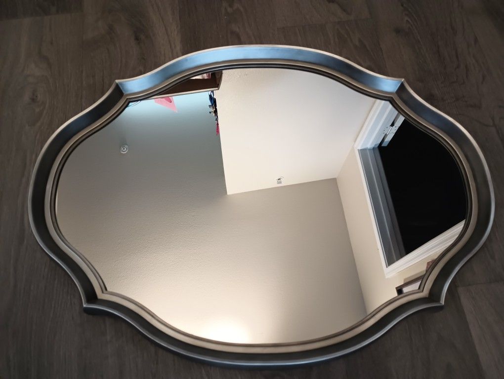Small Silver Mirror 