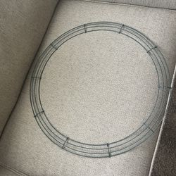 3 Round Metal Wreath Frames