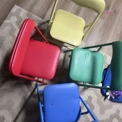 4 Toddlers Chairs
