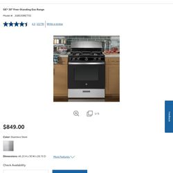 Brand New GE Gas Stove Free Standing