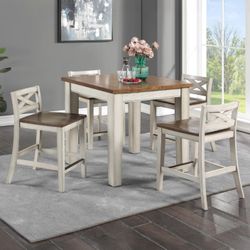 Farm House 5 Pc Counter Dining Set