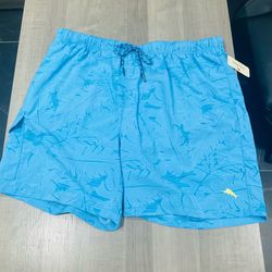 Tommy Bahama, men’s,cyan blue, XL
