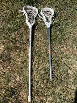 Two Lacrosse Sticks - Good Condition 