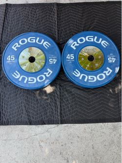 Rogue competition 45lbs plates for sale