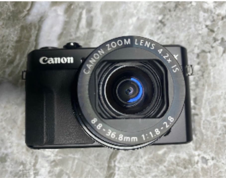 Canon PowerShot G7 X Mark II 20.1-Megapixel Digital Camera