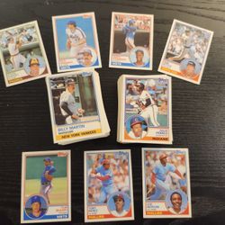 1983 Topps Traded Baseball Set - Darryl Strawberry RC