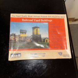 Collectible Railroad Yard Buildings 