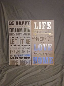 bundle of 2 paintings