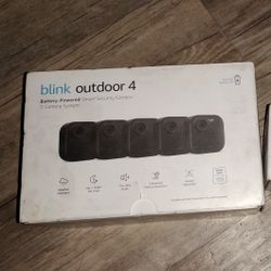 BLINK OUTDOOR 4 5 CAMERA SECURITY SYSTEM 