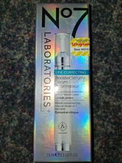 No 7 line correcting/booster serum