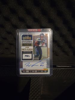 Jaxon Smith-Njigba Panini Contenders Divisional Ticket Auto /99