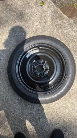 Spare tire Bolt Pattern: 5x114.3 mm