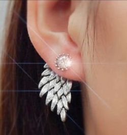 Angel Wings Earrings Feather Wings