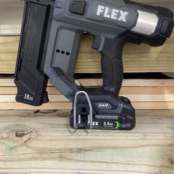 Flex 18 Gauge With Battery And Charger 