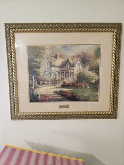 Home Is Where The Heart Is 2 By Thomas Kinkade.  Library Edition 