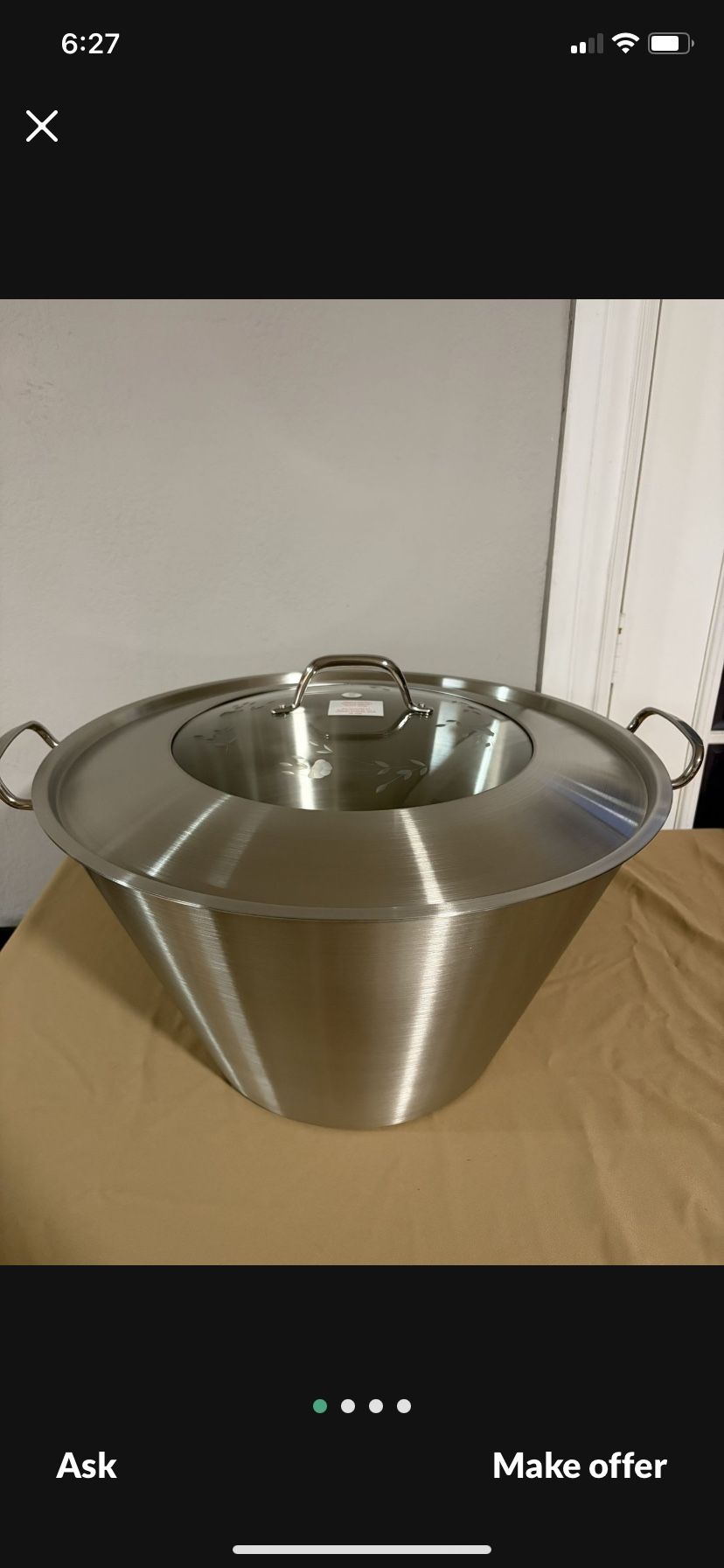 Caso De 50 QT Princess House