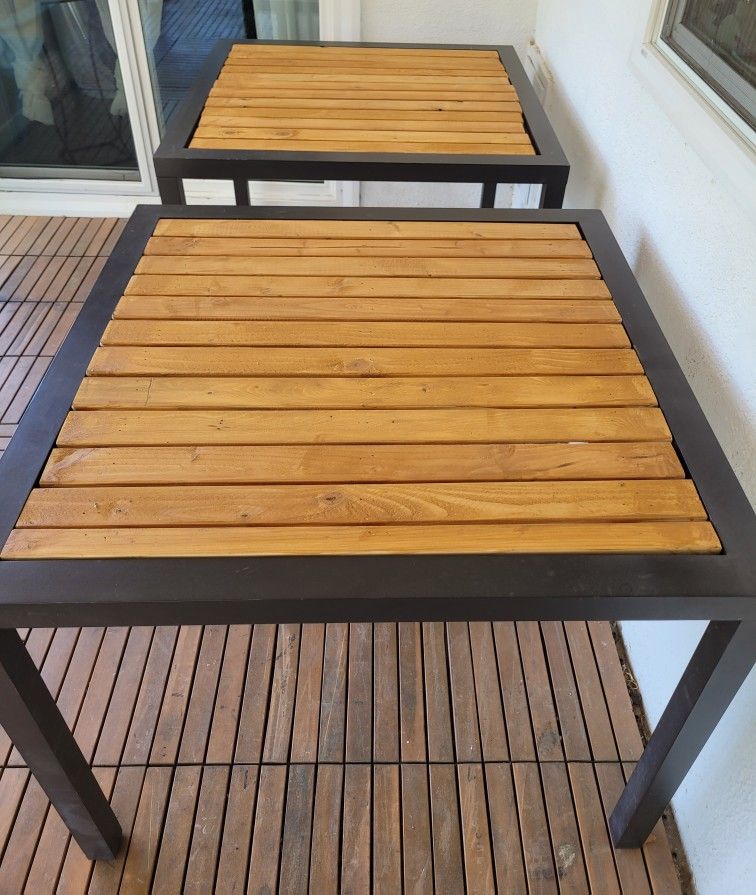 Outdoor Tables.