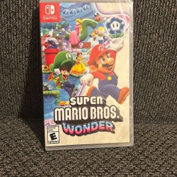 Super Mario Wonder Brand New 