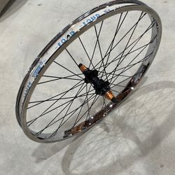 24” Bmx Shadow Sealed Hub Double Wall Chrome Rim Old School Mid School S&M Bmx 