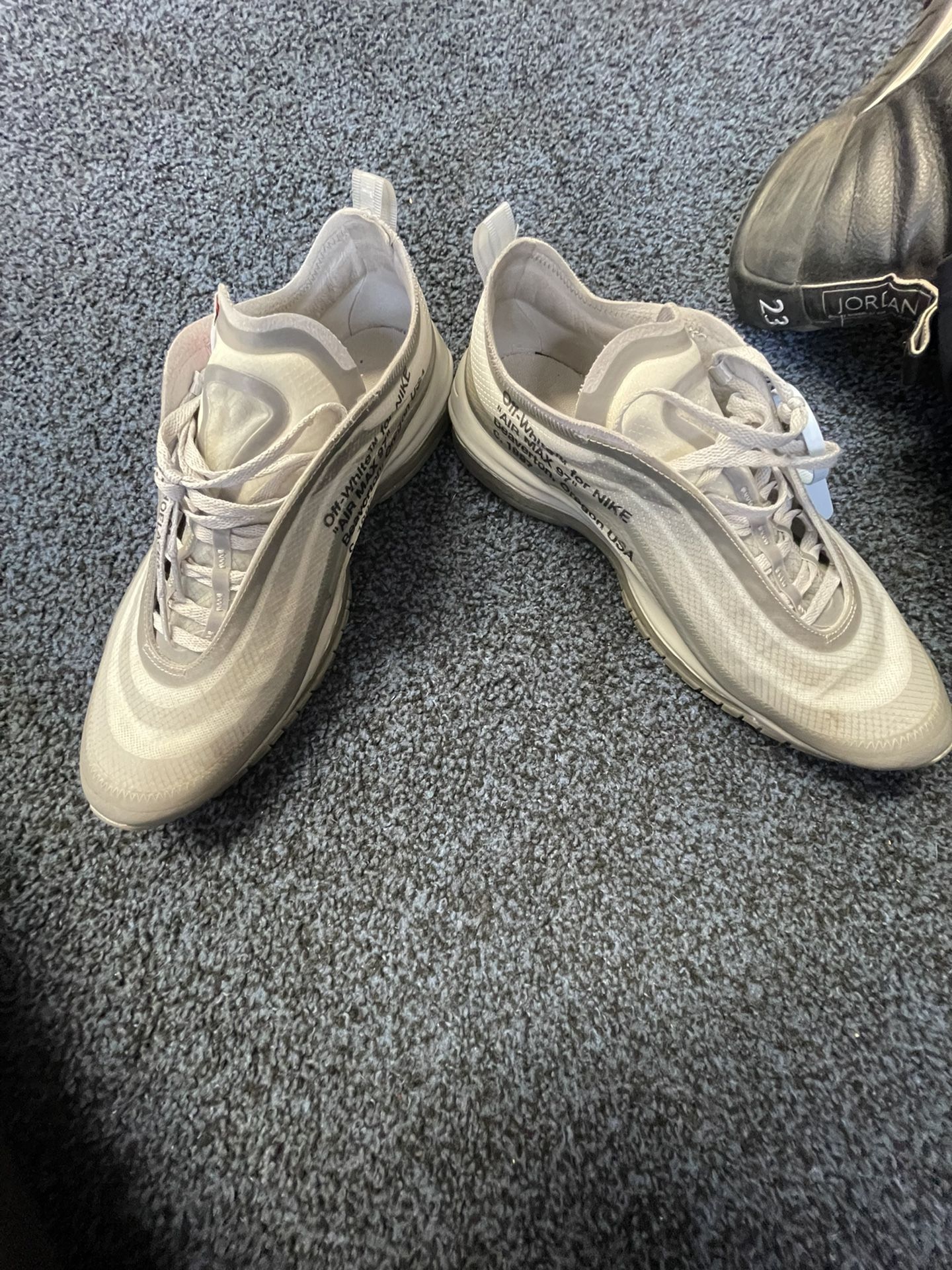 NIKE OFF WHITE X AIRMAX 97' MENTA SIZE 12