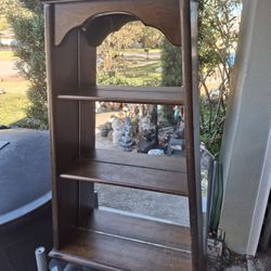 Cool Hanging Or Freestanding Mirrored Back Display