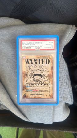 PSA 10 Monkey D. Luffy Wanted Alternate Art