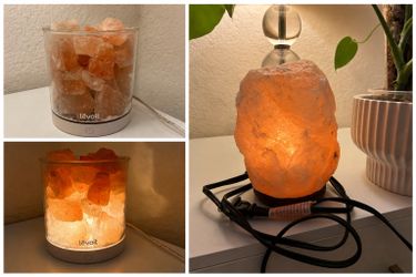 Set of 2 Salt Lamps – $20