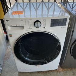 New LG ThinQ Front Load Washer 5.0 Cubic Feet