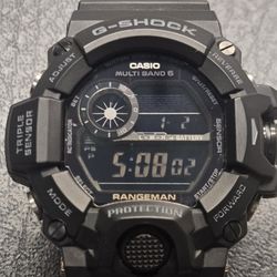Casio G-Shock Rangeman GW-9400-B • Triple Sensor • Tough Solar • Multi-Band 6