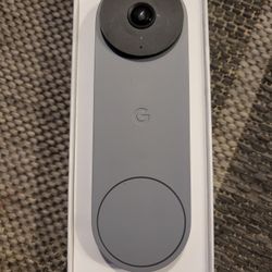 Google - Nest Doorbell Wired (2nd Generation) - Ash. Camera only, comes as shown Bestbuy certified. May not come in original packaging 