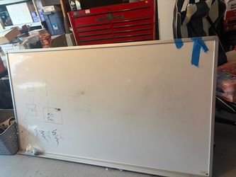Large Whiteboard with Aluminum Frame