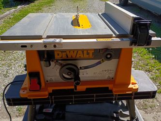 Dewalt 10" corded tablesaw