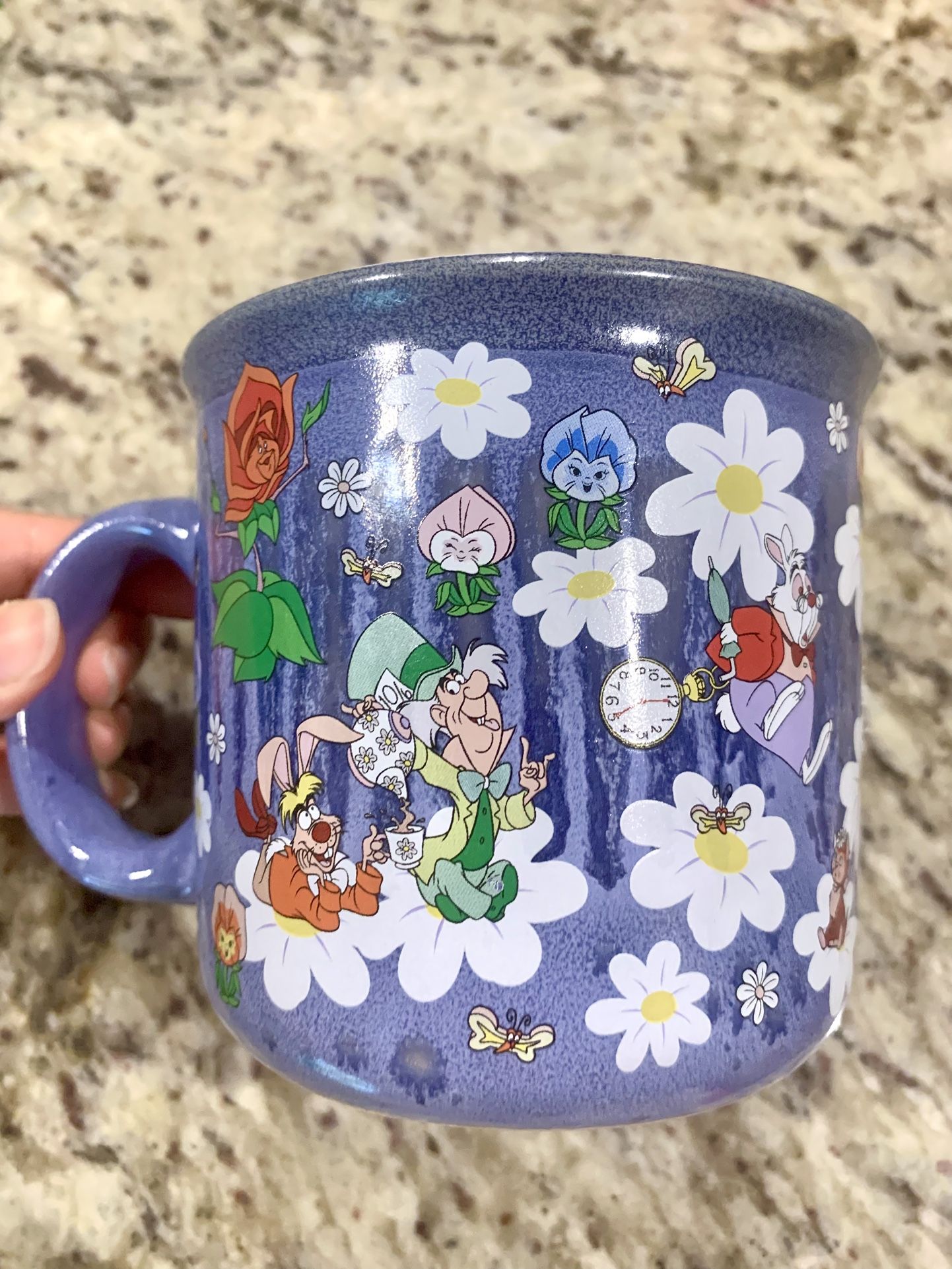 Disney Alice in Wonderland Cheshire Cat Ceramic Mug - 20oz