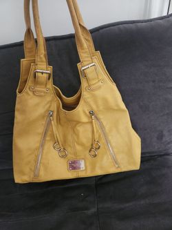 Yellow Nine West purse Bag