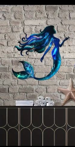 Siren's Descent Acrylic Wall Art