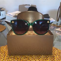 Gucci Green Women’s Sunglasses 