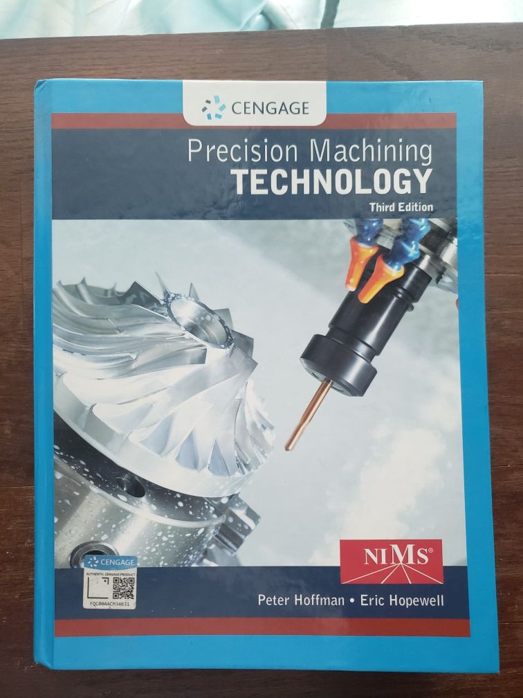 Precision Machining Technology 3rd edition & work book
