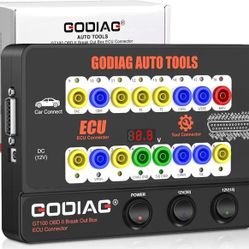 GODIAG® Auto ECU Breakout Box, GT100 Breakout Box OBDII Protocol Detector 