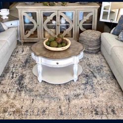 Off White Linen 2 Piece Sofa Loveseat Couch | Living Room Set ☀️ Brand New ☀️ Fastest Delivery 🚚  Great Financing 👍