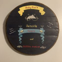 Solid wood nautical decor - heavy