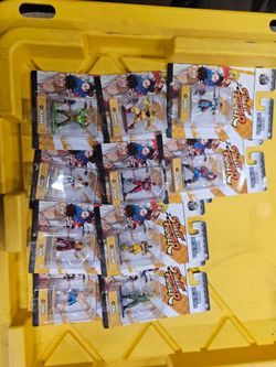 Street fighter metal nano mini fighter lot  of 10
