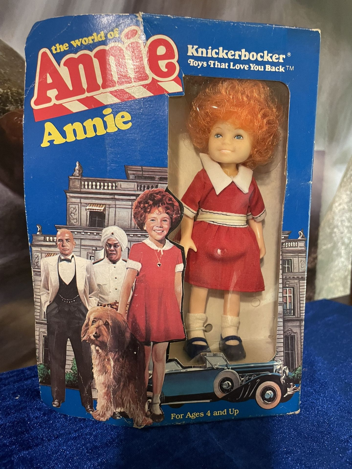 Collectible Little Orphan Annie 6 Doll W Gold Tone Locket - The World of Annie ( All proceeds go towards my cancer treatment and recovery. Thank you