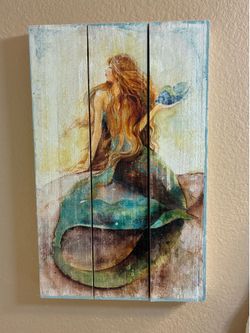 Mermaid themed decor set